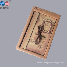 Factory Offer Kraft Paperclassical Art Notebooks with Box for Promotion